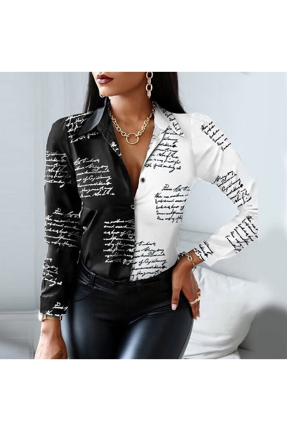 Fashion Woman TOP 2022 Y2k Clothes Floral Print Colorblock Buttoned Shirt My orders Casual Ropa Mujer T Shirt Femme