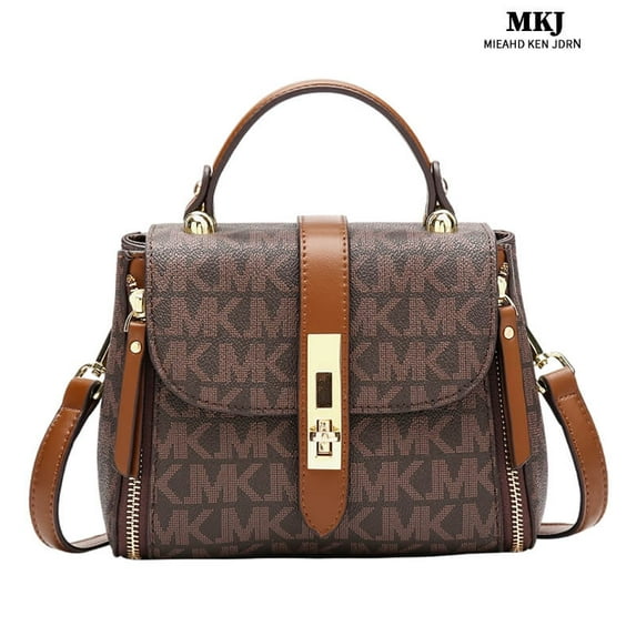 Fashion Women Bag Lock Small Square Bag Ladies Luxury Designer High Quality Leather Shoulder Bag Vintage Louis Crossbody Bag