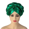 thumbnail image 1 of Fashion Women Beading Braid Hat Ruffle Cancer Wrap Cap Sleep Caps Satin Lined Hair Bonnets Fancy Womens Knit Hats Circus Winter Wool Hat Ladies Summer Neon Polyester N Hat French Wool Men for Girls 6, 1 of 3