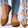 thumbnail image 1 of Fashion Women Casual Cusp Head Comfy Casual Shoes Yellow qILAKOG Size 9.5, 1 of 7