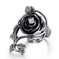 thumbnail image 1 of Fashion Women Exaggerated Personality Rose Ring, 1 of 7