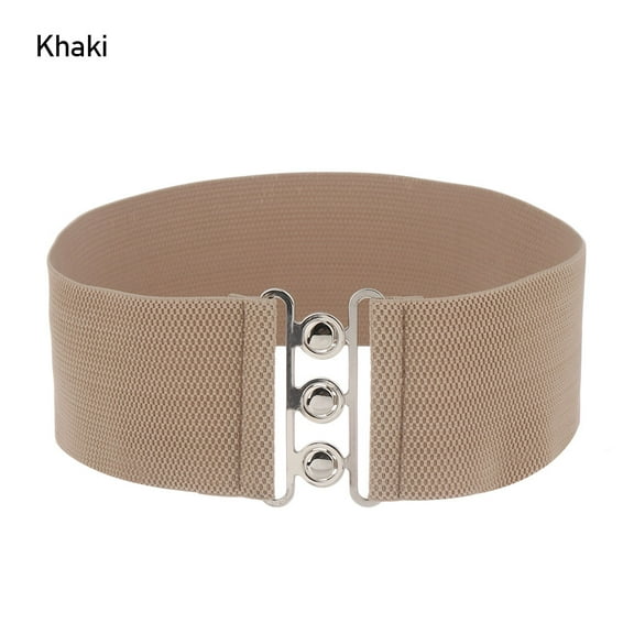 Fashion Women Exquisite Stretch Waistband Bowknot Waistband Elastic Wide Hook Belt Dress Coat Clothing Decoration Belt All-match