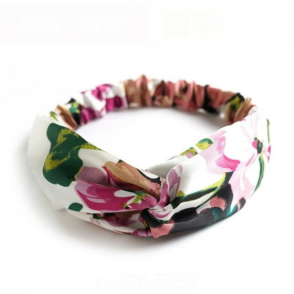 Fashion Women Girls Summer Bohemian Hair Bands Print Headbands Vintage Cross Turban Bandage Bandanas HairBands Hair Accessories