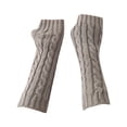thumbnail image 1 of Fashion Women Half Finger Wool Gloves Men's And Women's Winter Keep Warm Gloves Winter Gloves, 1 of 3
