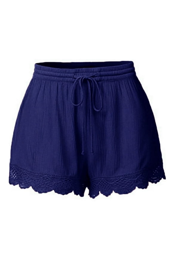 Women's sunshuilll Casual Sleep Shorts, Blue
