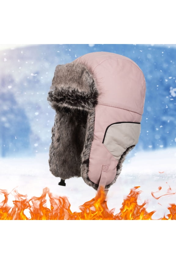 Fashion Women Men Sport Style Solid Keep Warm Winter Outdoor Cycling Windproof Ear Hats Cap Mens Thermal Retention Hat Tanker Hat Adult Men Winter Hat Plaid Hat Hat Holder Car Big Head Trapper Hat