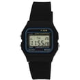 thumbnail image 1 of Fashion Women Men's Water Resist Plastic Band Retro Style Sports Digital Watch (Black), 1 of 4