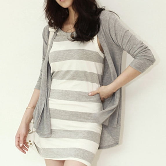 Fashion Women Pure Color Shirt Cardigan Long Sleeve Leisure Thin Coat Lace Cardigans for Women Summer Linen Cardigan for Women Womens Dusters And Kimonos Female Sweaters And Cardigans Women's Cardigan