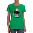 thumbnail image 1 of Fashion Women Shoes With Bow  Shaped T-Shirt Women -Image by Shutterstock, Female 3X-Large, 1 of 4