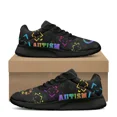 thumbnail image 1 of Fashion Women Sneakers Flats Drop Shipping Autism Awareness Pattern Brand Designer Unisex Running Shoes Autumn Comfort Sports, 1 of 1