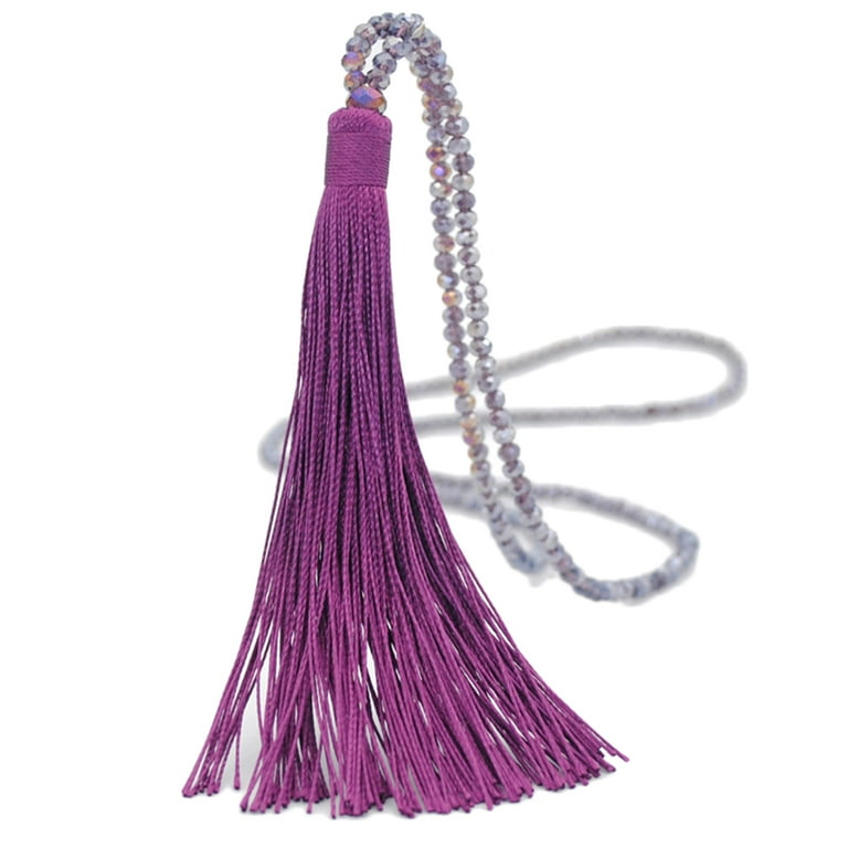 How to Wear a Long Rope Necklace - Lady in VioletLady in Violet