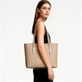 thumbnail image 1 of Fashion Women Tote Bag Veganic Leather Material Office Lady Commuter Handbag High Capacity Fits Up to Laptop 12", 1 of 1