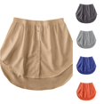 thumbnail image 1 of Fashion Women Versatile Shirt Sweater Skirt Overlay Bottom Half and Plaid Womens Skirts Table Skirts for Rectangle Tables 8ft, 1 of 6