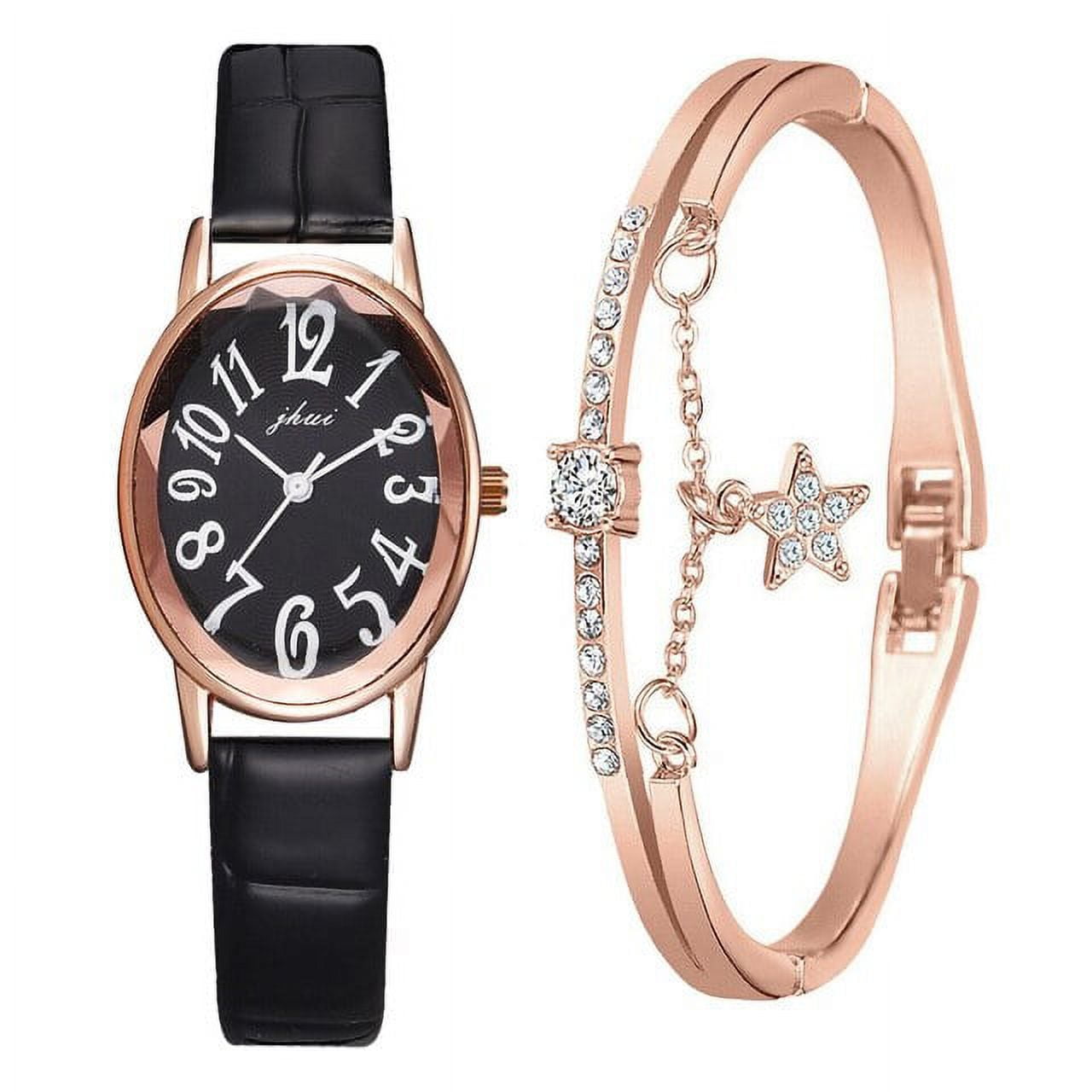 Iced Out Women Watches Bracelet Gold Color Ladies Wrist Watches Luxury  Rhinestone Cuban Link Chain Bracelet Watch Bling Jewelry
