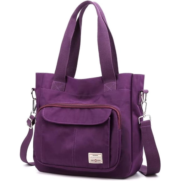 Fashion Women's Canvas Bag Mommy Large Capacity Crossbody Bag Nylon Casual Women's Shoulder Bag