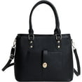 thumbnail image 1 of Fashion Women's Hobo Tote Bag Soft PU Leather Handbag Purses Multi-pocket Ladies Zipper Crossbody Shoulder Bags, 1 of 7