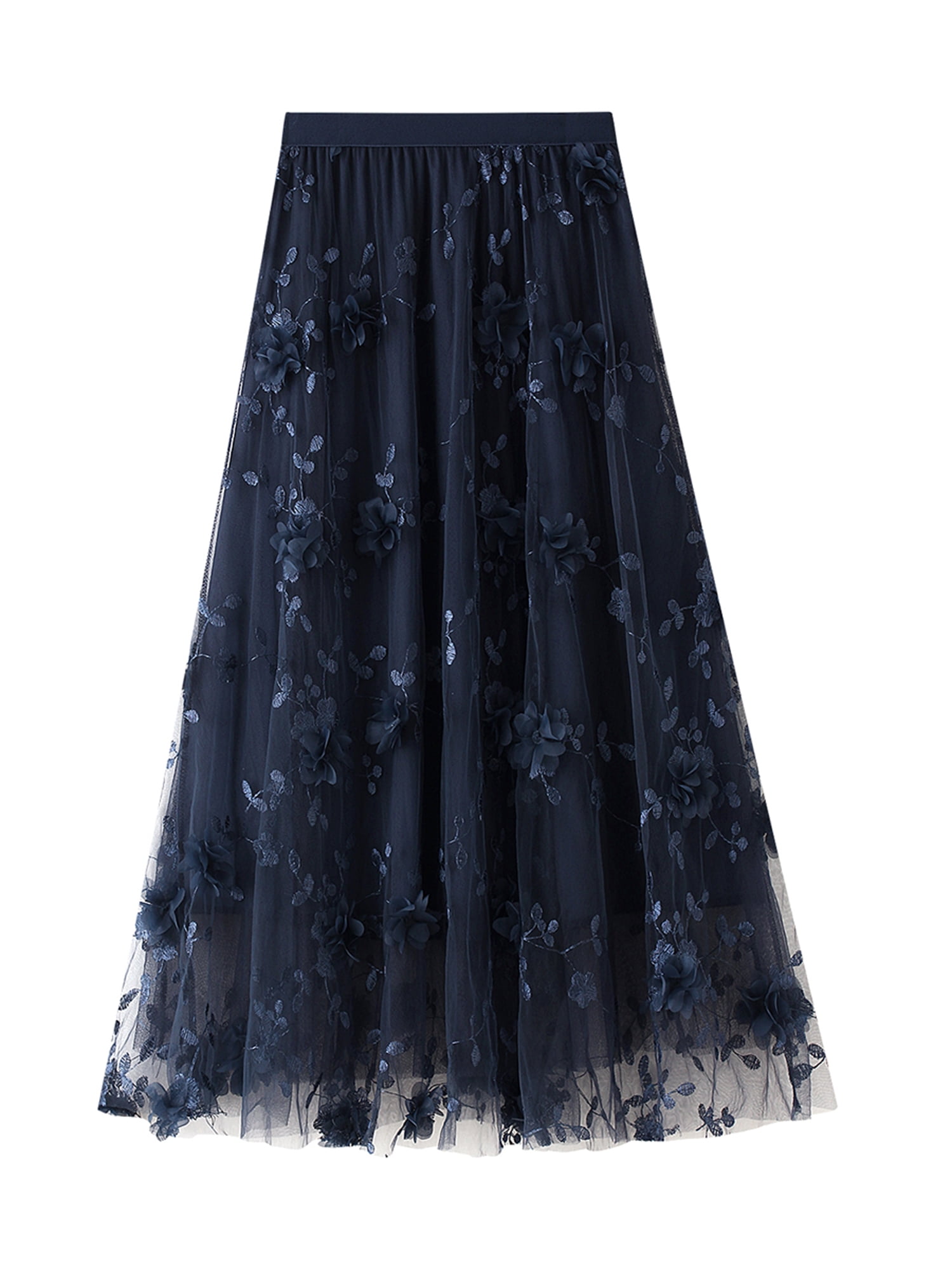 Flowy top skirt 3d