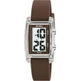 thumbnail image 1 of Fashion Women's  Men's Digital Watch Unisex Big Numbers Dial Rectangular Face Waterproof Silicone Strap LED Watches, 1 of 7