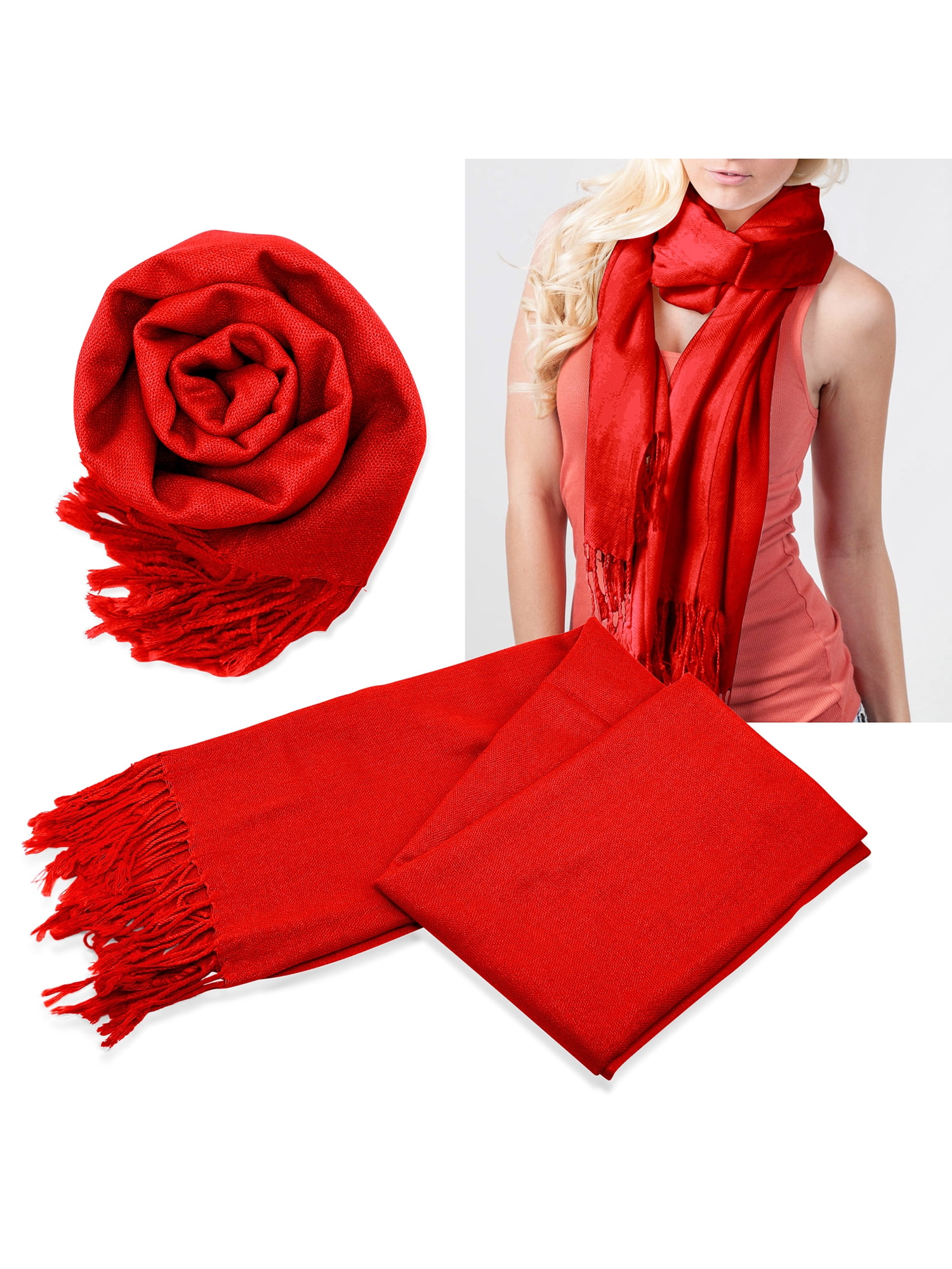 X Designer Scarves Women Luxury Solid Basic Scarf And Shawl