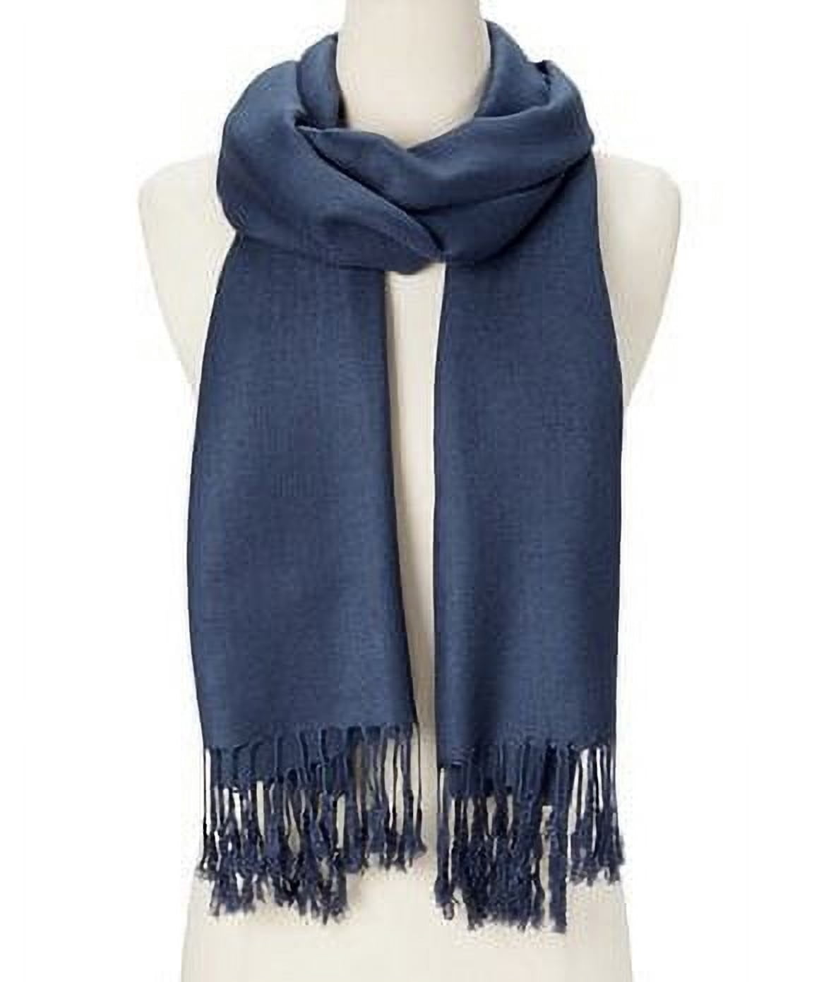 Fashion Women's Scarf Lightweight Long Scarfs Luxury Lady Classic Range Pashmina Silk Solid colors Wraps Shawl Stole Soft Warm Scarves For Women