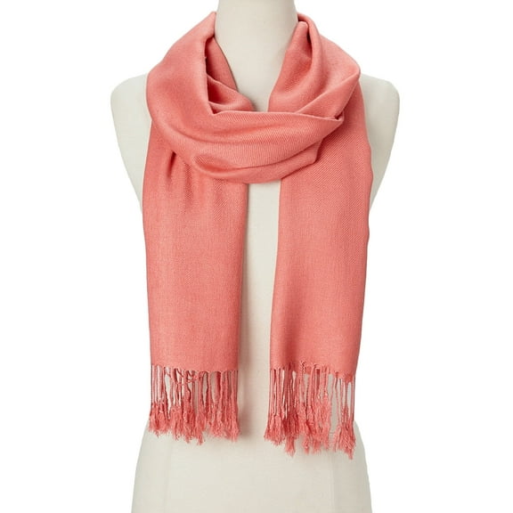Fashion Women's Scarf Lightweight Long Scarfs Luxury Lady Classic Range Pashmina Silk Solid colors Wraps Shawl Stole Soft Warm Scarves For Women