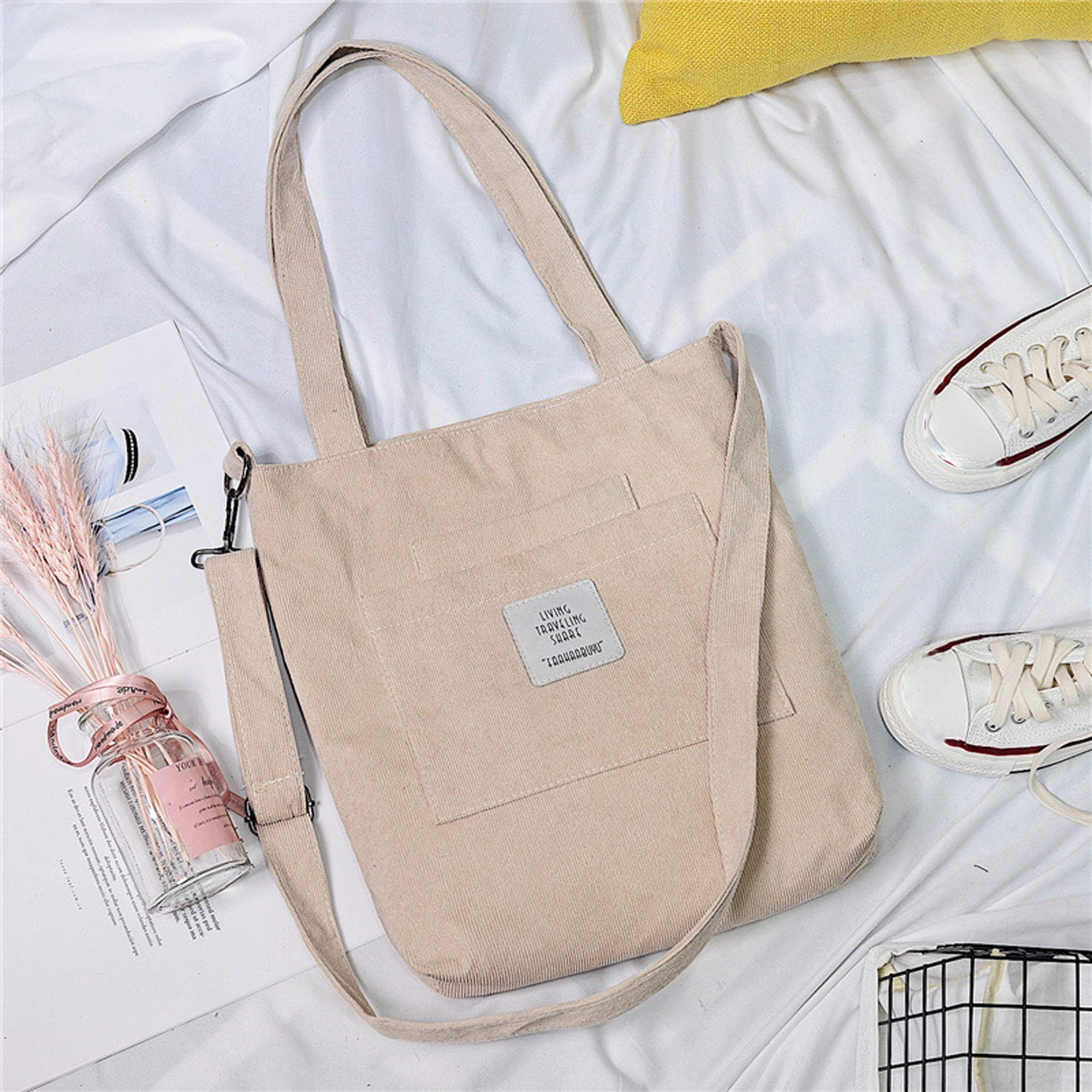 Fashion Women's Shoulder Bag, Women's Handbag, Shopper Women's Handbag for  Office School Shopping Travel, Khaki 