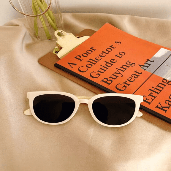 Fashion Women's Small Round Frame Sunglasses Simple Casual Sunscreen Sun Glasses Outdoor Trendy Shades UV400 Female Eyewear