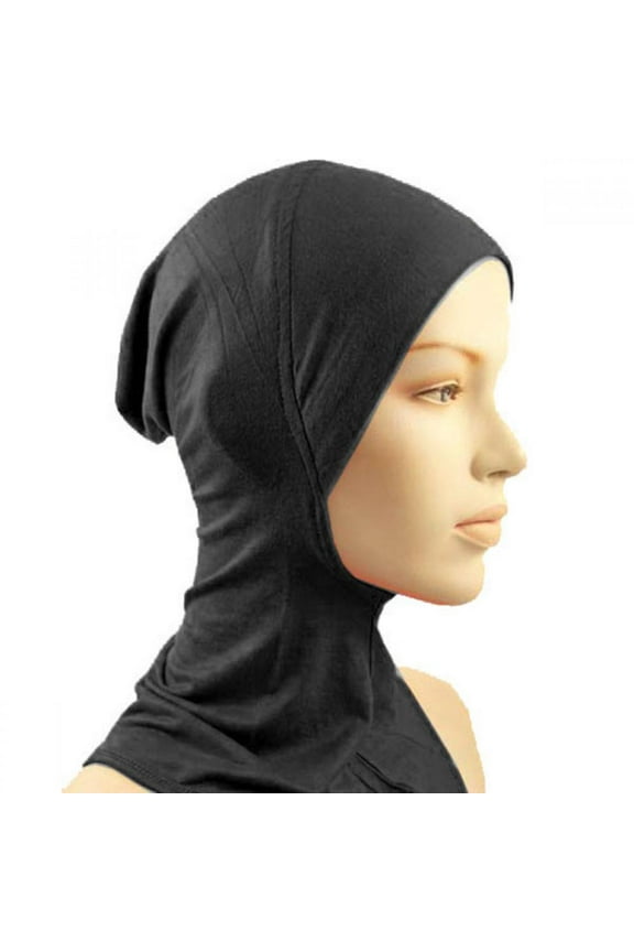 Fashion Women's Under Scarf Hat Cap Muslim Bone Ninja Hijab Islamic Neck Cover W/8 Colors