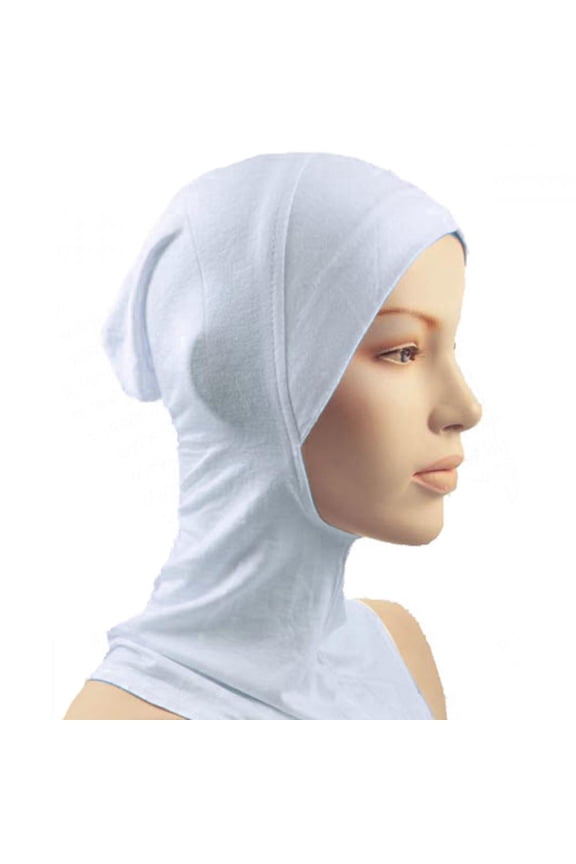 Fashion Women's Under Scarf Hat Cap Muslim Bone Ninja Hijab Islamic Neck Cover W/8 Colors