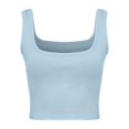 thumbnail image 1 of Fashion Women's Vest Summer Sexy Crop Top Simple And Exquisite Design, 1 of 2