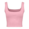 thumbnail image 1 of Fashion Women's Vest Summer Sexy Crop Top Simple And Exquisite Design, 1 of 2