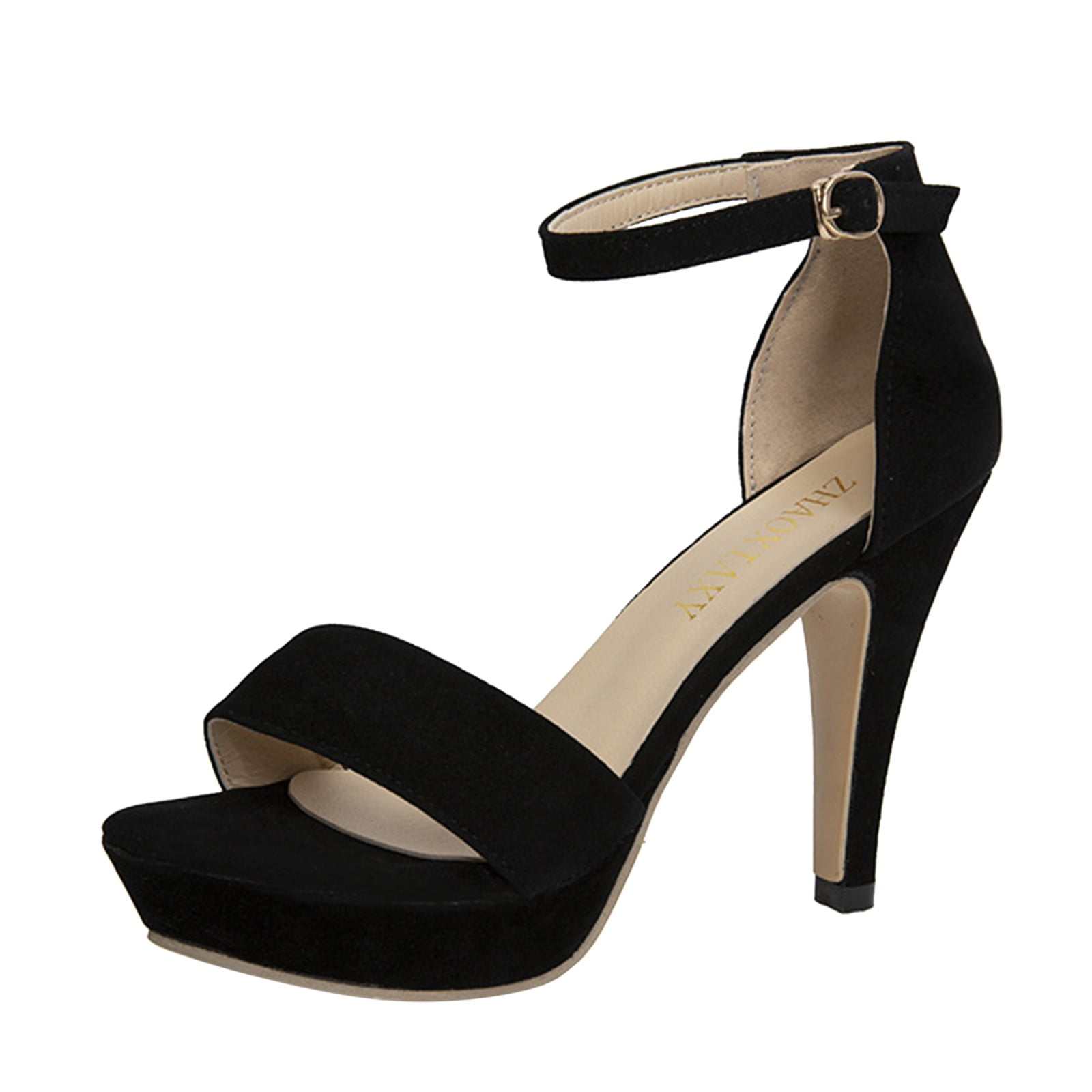 Dream Pairs Heels in Womens Shoes | Black - Walmart.com