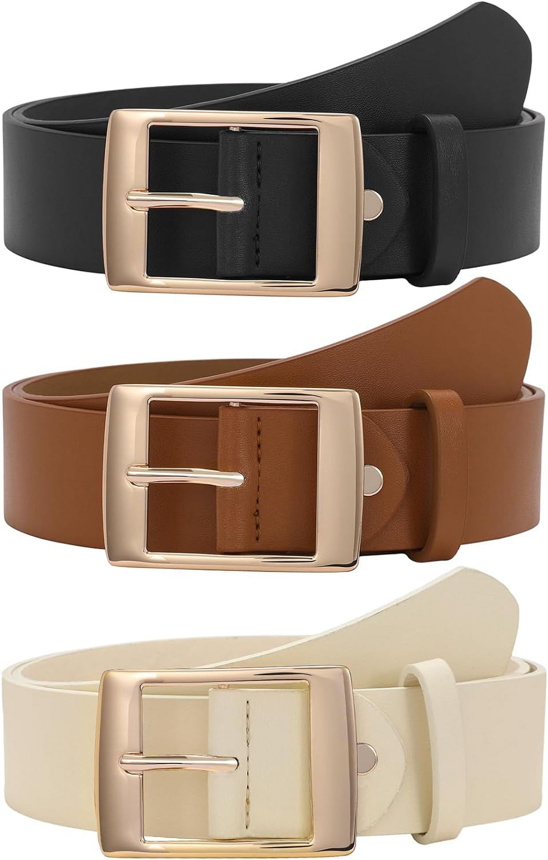 Fashion Womens Faux Leather Belts Waist Belt with Pin Buckle  display picture 2