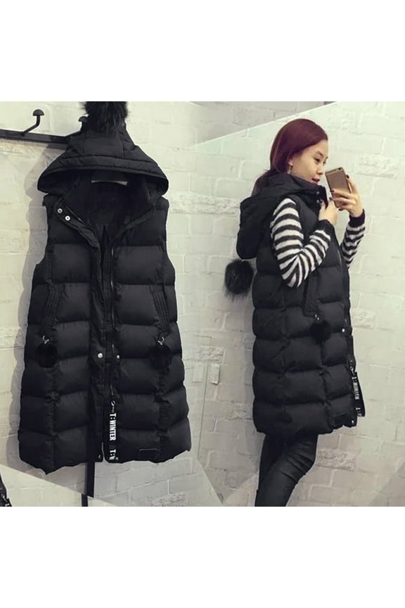 Fashion Womens Plus Size Hoodie Vest Gilet Jacket Coat Outwear Bagatelle Coat Womens Field Jacket Olive Hoodie Women Maternity Coat Winter down Jacket for Women Womens Warm Winter Jackets with Hood
