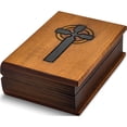 thumbnail image 1 of Fashion Wooden Hand Carved And Stained Bible Box (5 X 3.75) Made In Poland gm8527, 1 of 5