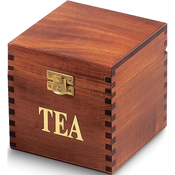 Fashion Wooden Tea Chest (4.6 X 4.6) Made In Poland gm5384