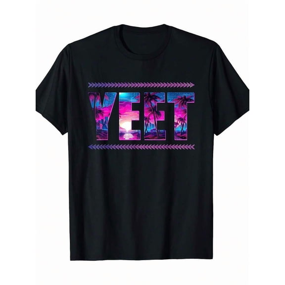 Fashion Yeet T-Shirt, Classic Men's Short Sleeve Tee – Lightweight, Durable, And Ideal For Any Casual Outing – Essential For A Modern Wardrobe