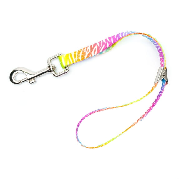 Country Brook Petz® Fashion Zebra Spring Loaded Grooming Loop, 16.5 Inch