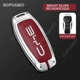 thumbnail image 1 of Fashion Zinc alloy Car Remote Key Case Cover For BYD A 4 button Qin Plusdmi Atto 3 Han EV Dolphin 4 Buttons Protected Holder, 1 of 26