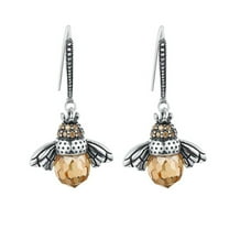 Fashion Zircon Bee Earrings Diamond Vintage Bee Earrings Stud Earrings