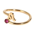 thumbnail image 1 of Fashion Zircon Constellations Open Rings Unique Finger Rings Birthday Gifts, 1 of 21