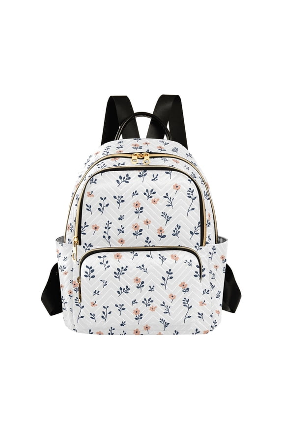 Fashion backpack Cute Small Floral Their Colors quilted backpack women travel backpack suitable for travel sports