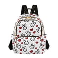 thumbnail image 1 of Fashion backpack Rabbit Love quilted backpack women travel backpack suitable for travel sports, 1 of 7