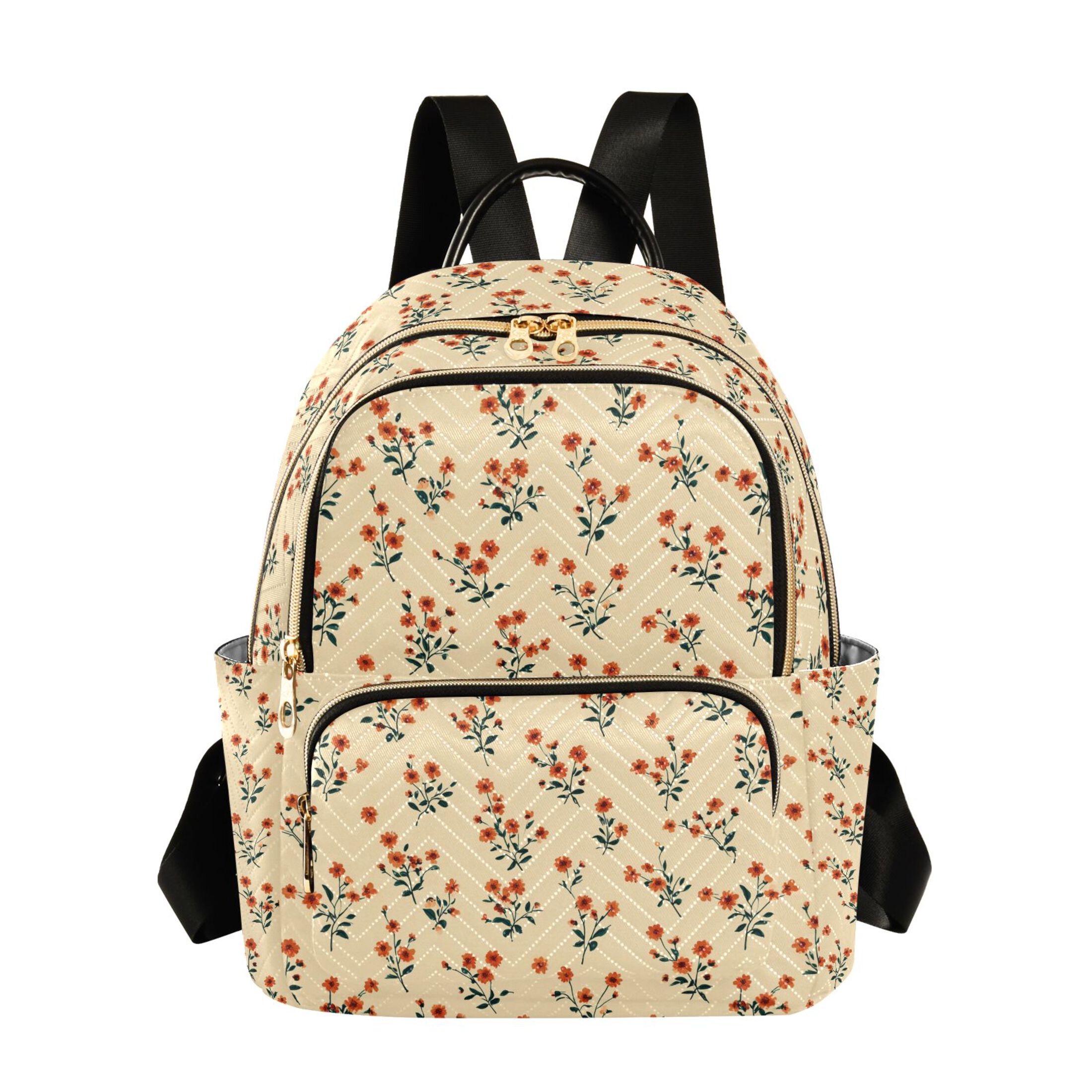 Carry on Backpack for Women Floral Amazon.com: Leaper Stylish Floral Travel Backpack for Women  main image 2