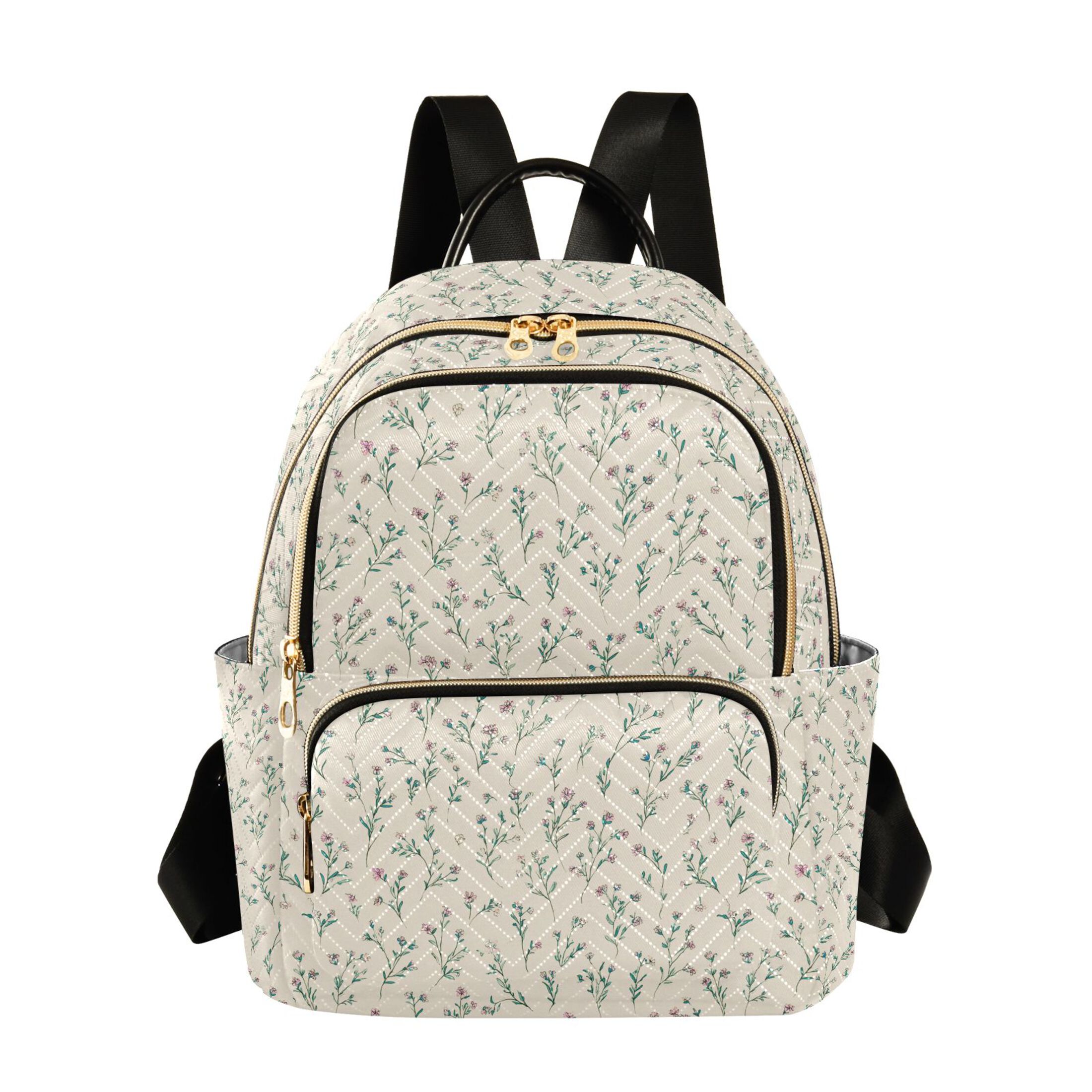 Quilted Small Backpack