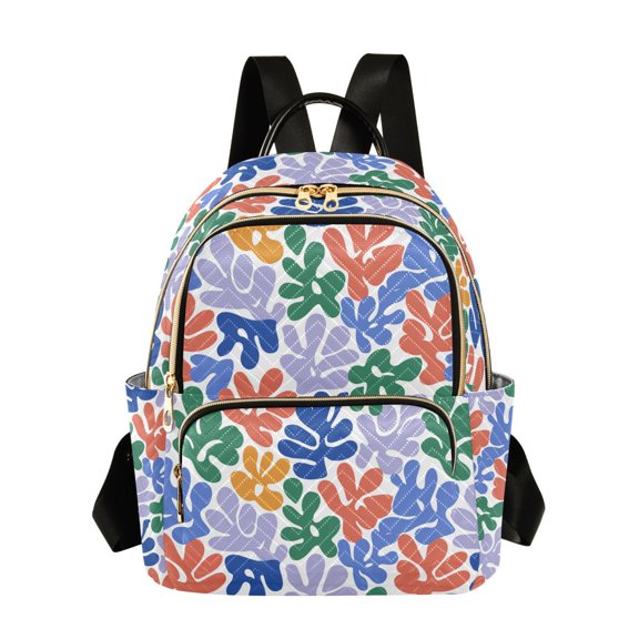 Fashion backpack Smooth Flowers quilted backpack women travel backpack suitable for travel sports