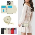thumbnail image 1 of Fashion crossbody wallet phone leather case for Samsung A12 4G, card holder and lanyard, 1 of 10