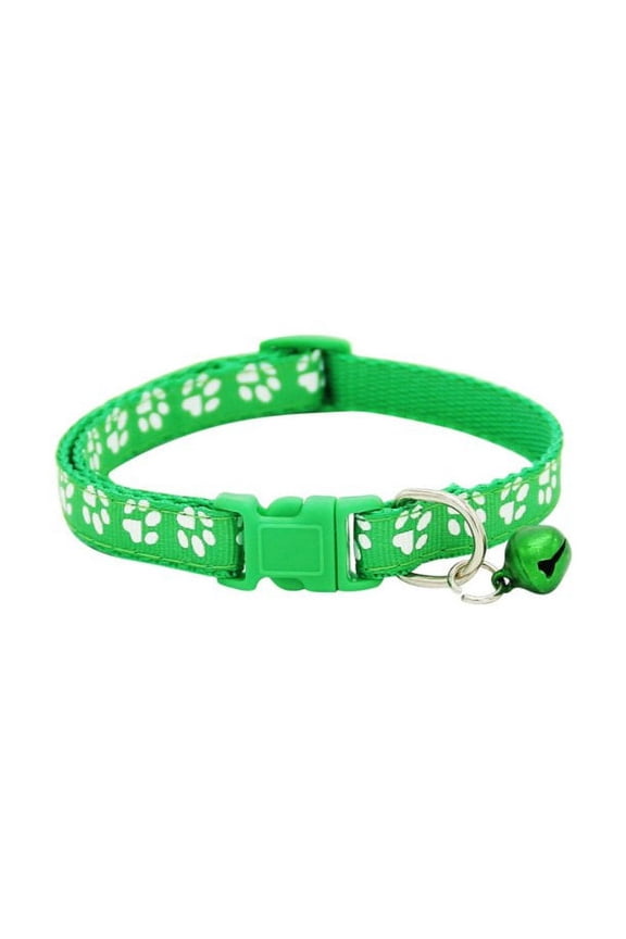 Dog Cat Collar Pet Puppy Kitten Adjustable Harness Neck Strap with Bell