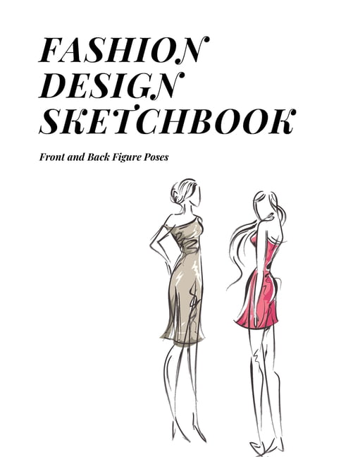 Essential Fashion Design Sketchbook(Over 550 designs in one book, multiple  poses and display options): Let your creative juices flow with this body