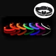 thumbnail image 1 of Fashion dog luminous collar charge type battery type LED collar dog pet collar night safety flashing glow in the dark (charge type 08,XL), 1 of 7
